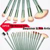 Make Up Brush Sets for Women, NEVSETPO 28PCS Synthetic Makeup Kits Include 24 Makeup Brushes,2 Beauty Blenders, 1 Dual End Masks Spatula, 1 Brush Set