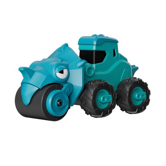 Kids Dinosaur Car Toy Press Go Inertial Drive Pull Back Children Dino Construction Vehicle Educational Truck Toy Toddlers Boys Girls Gift Party Favors