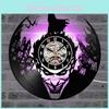 Batman Led Joker Wall Clock Wall Light Color Change Vintage Remote Control