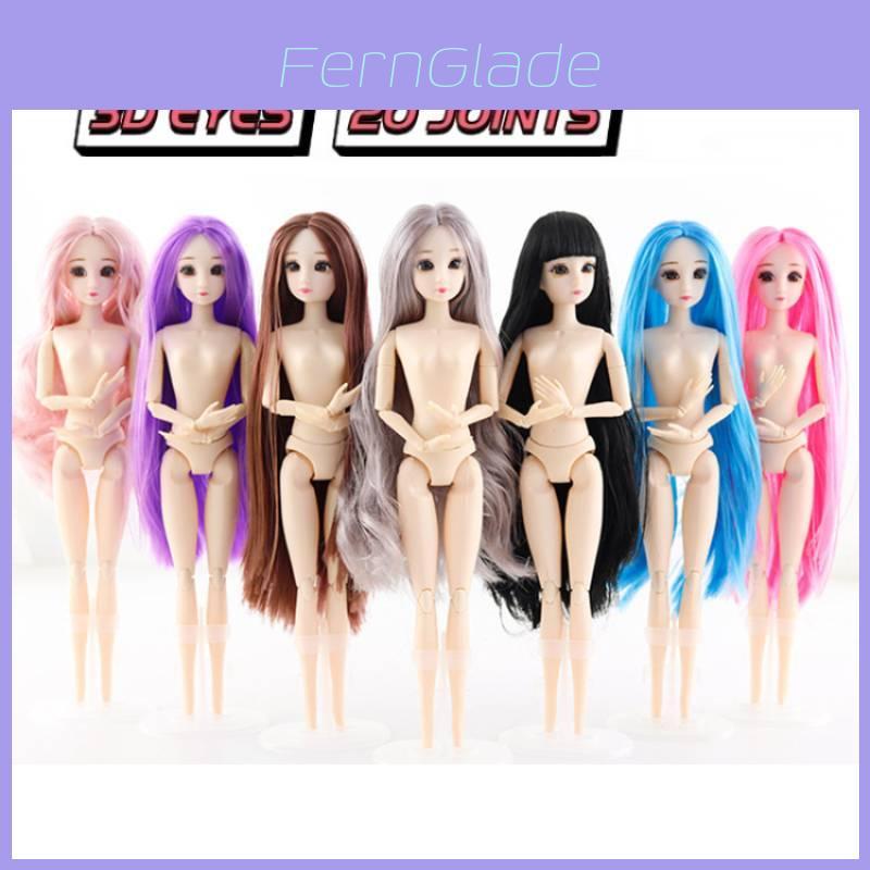 Muñeca de Moda Bjd 20 Articulaciones Maquillaje Diy Princesa Niña Juguete Regalo Para Niñas Ojos 3D