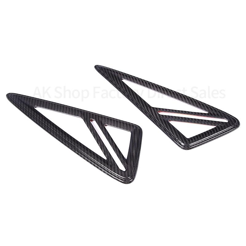 LHD/RHD Real Carbon Fiber For Lamborghini URUS 2018-2025 Car Side Body Fender Vent Cover Protective Trim Exterior Accessories