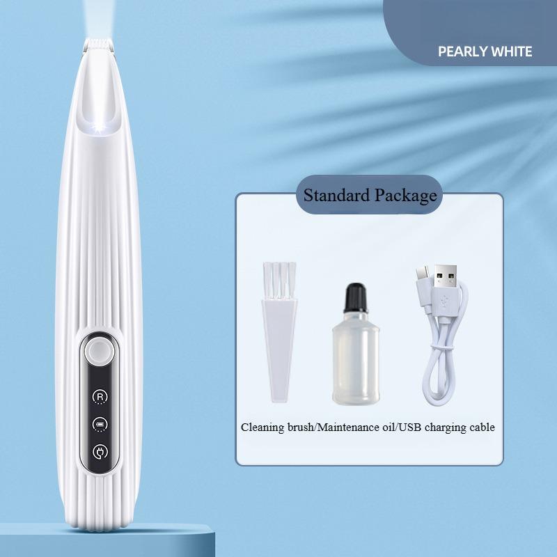 1PC LED Light Pet Shaver Dog Cat Foot Shaver Shave Foot Solar Hair Electric Push Shearing Dog Hair Trimmer