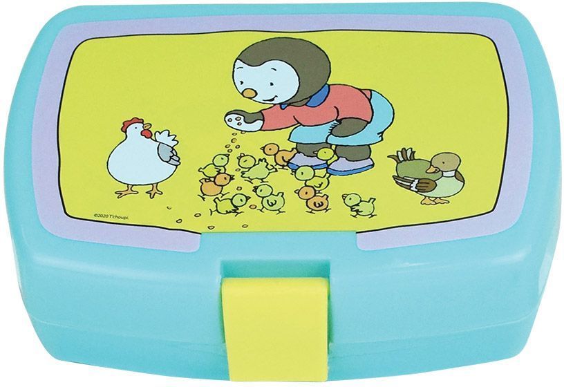 Lot vaisselle - FUN HOUSE - T'CHOUPI - 2 assiettes creuses Ø 16 cm, boîte à goûter, gourde paille et peluche 18 cm