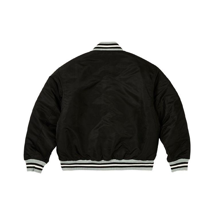 Palace Satin The Arena Jacket Black Unisex Outerwear P25JK028