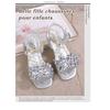 Summer Girls Princess Sandals Crystal Flower Sandals Children's Shoes Baby Girl Rhinestone Sandals Crystal Shoes