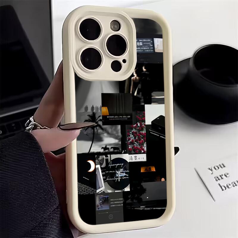 Case For iPhone 16 Cases iPhone 15 Pro Max Case Life Travel Silicone Case For iPhone 14 13 12 11 XS X XR 7 8 Plus SE 2022 Cover