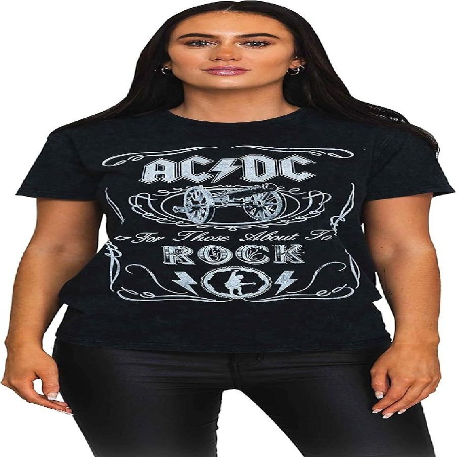 AC_DC Men s Cannon Swig (Dip-Dye) Tie Dye T-Shirt Black S