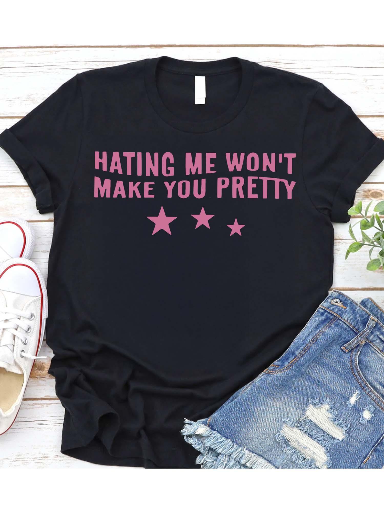 Women s Pure - Cotton Black T - shirt: Anti - hate Empowerment Statement S разноцветный