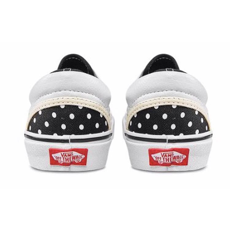 Vans Classic Slip On 'Black White Sail' Women's VN0A38F7VMD