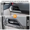 Car AC Vent Frame Cover for Toyota Avanza Veloz 2025-2025 2Pcs Front Air Conditioning Outlet Trim Interior Sticker Accessories