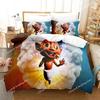 Game Raccoo Venture Bedding Set 3D Print Quilt Cover Pillowcase Comforter King Queen Size Duvet Cover Bed Set for Boys Adult