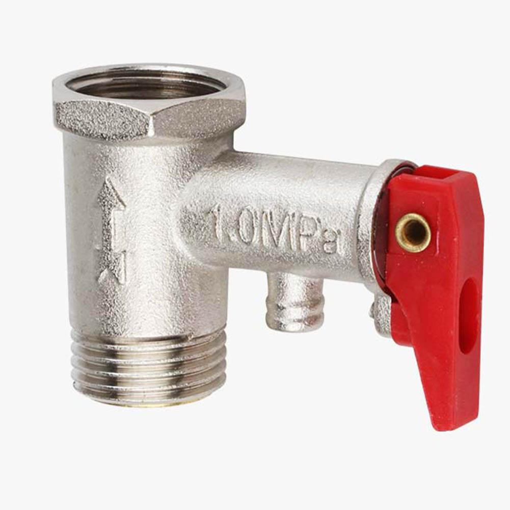 Compatible Copper Safety Valve for Haier and For Midea Water Heater Systems Prevents Overpressure and Leakage Issues