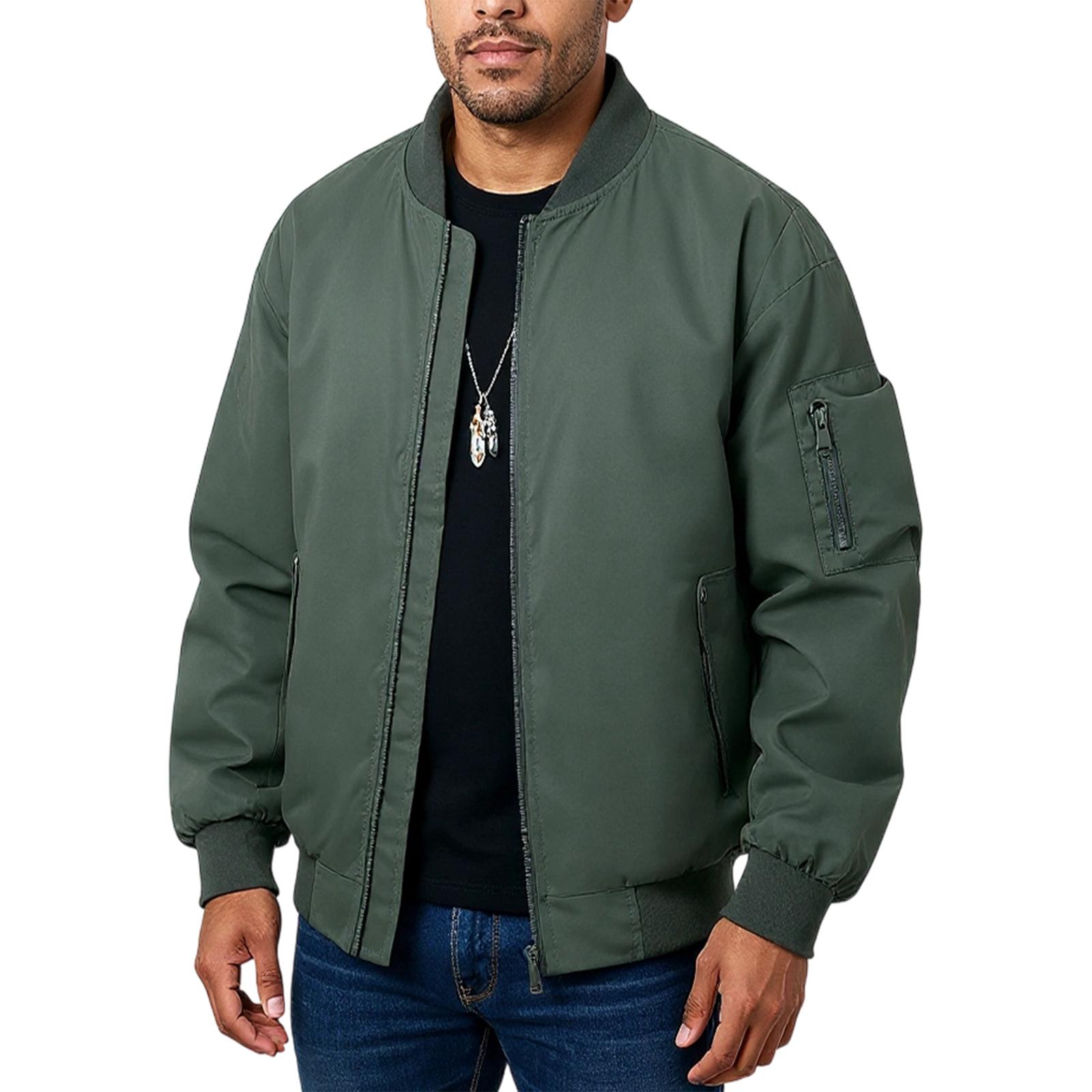 

Men s Classic Thin Style Windproof Workwear Jacket Coat XXXL