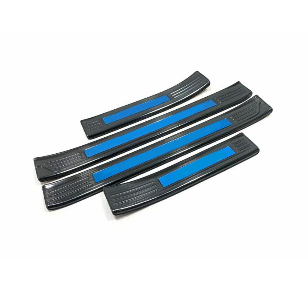 For Mazda 3 Mazda3 Axela M3     Car Stick Stainless Steel Pedal Door Sill Scuff Plate Cover Outside Threshold