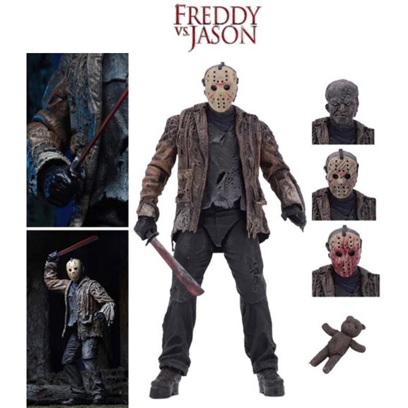 Neca Freddy Vs Jason Action Figure Model Jason Voorhees Movable Toy Collection With Exquisite Design