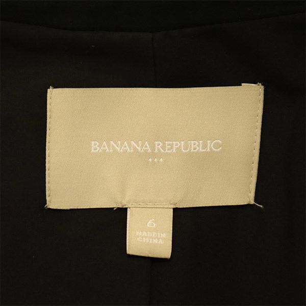 Banana Republic Tailored Jacket 6 Black Women Used