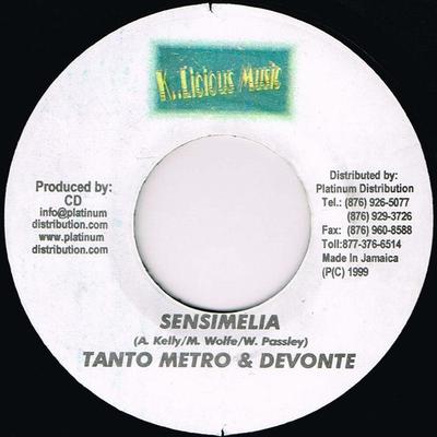 7inch Record TANTO METRO & DEVONTE - Sensimelia NONE K..Licious Musi 1999 Jamaica Reggae, Ska & Dub Used