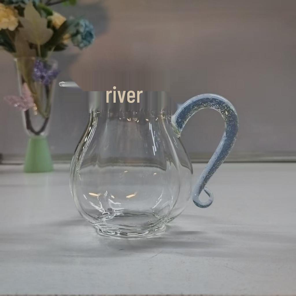 High Borosilicate Glass Teapot, Kung Fu Style Flower Design, Women's Household Kettle, In Stock
