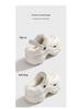 Women's Fleece-Lined Clogs: New 2023 Style, Removable Liner, Thick Sole, Height-Boosting, Office & Outdoor Winter Slippers.