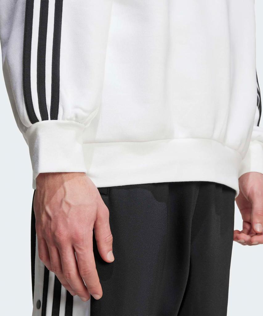 ADIDAS Oversized Crew Sweatshirt - White:Black / Jy1404