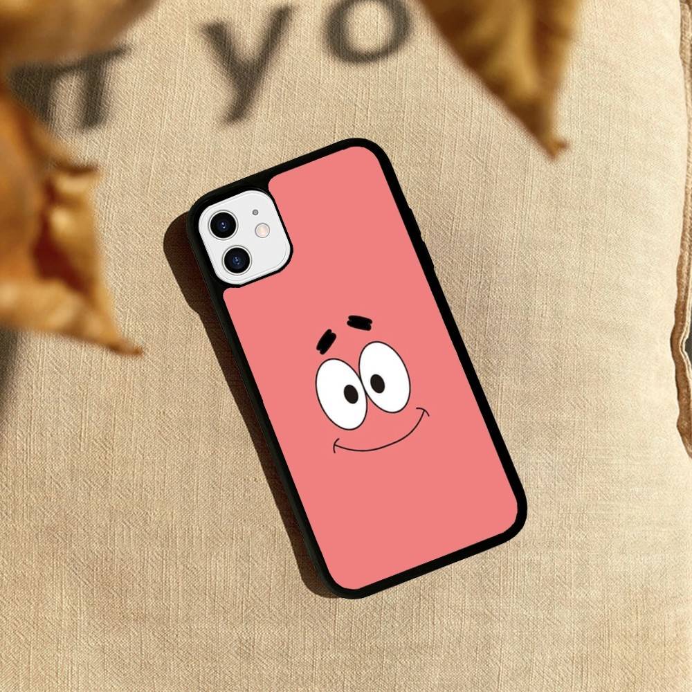

Cute SpongeBob Dolls PC+TPU Shockproof Protective Phone Case For iPhone17 14 15 16 Pro max 13 12 11 17 Air iPhone 13