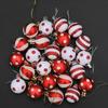 24pcs 3cm Electroplated Hanging Balls Mini Merry Christmas Tree Decor  Home Xmas Decor