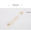 Multicolor Leather Gourd Buckle for DIY Handbag Hardware