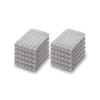 MUJI Fluffy Pile Hand Towel Set of 34 x 35 Gray Check 84971242 (Patterned) - 10, cm,