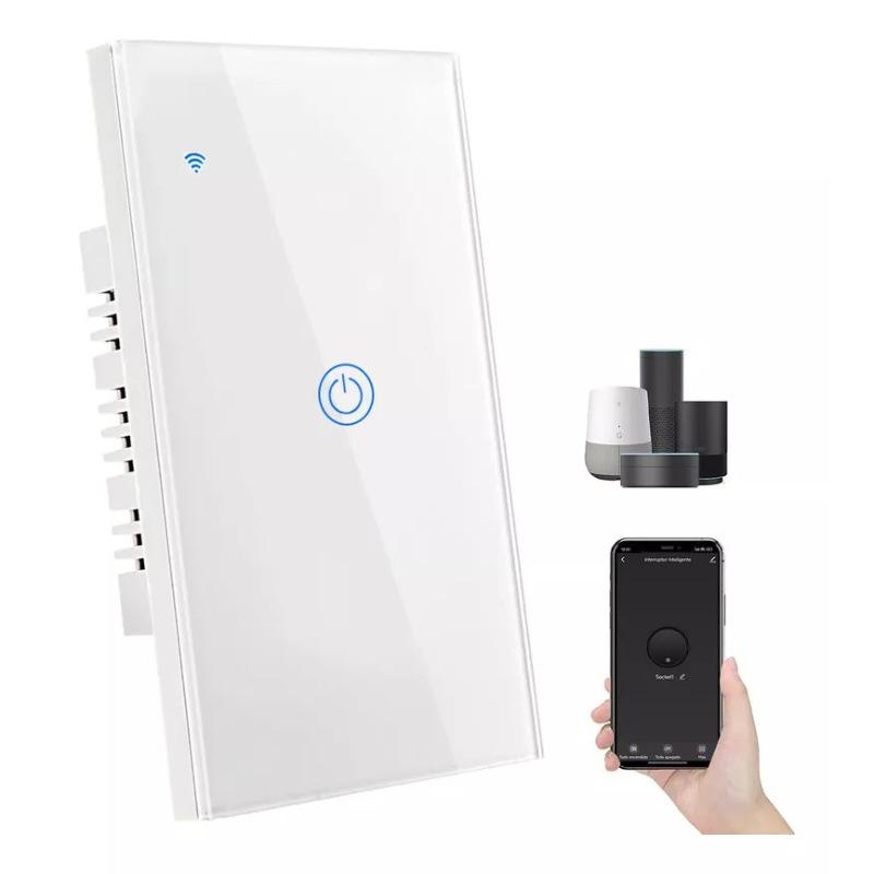 

WiFi Smart Touch Switch: Zero Fire, US Standard, APP Remote Control, Alexa & Google Compatible.