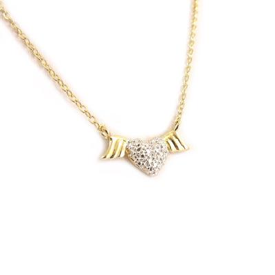 [D4588] - Gold-Plated 'Love' Necklace