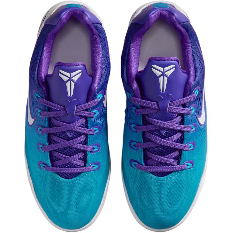 Nike Kobe 9 Low EM GS Fierce Purple White Blue Lagoon Kinder Sneaker IM6641-500