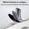 for Galaxy S25 Ultra Matte Cover, Metal Frame Slim Compatible with MagSafe Shockproof Phone Case for Samsung Galaxy S24 Ultra