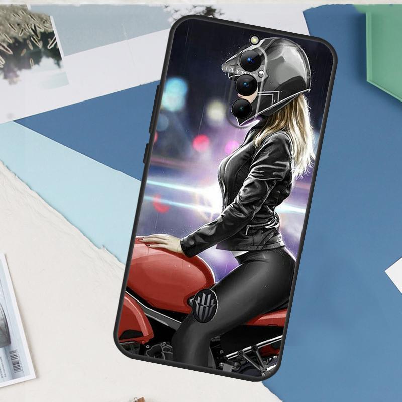 Custodia Anime Ragazza in Moto Per ZTE Nubia Red Magic 8S 9S 10S 10 9 8 11 Pro Plus 6 7 6S 7S Pro 5G 6R 10 Air Cover
