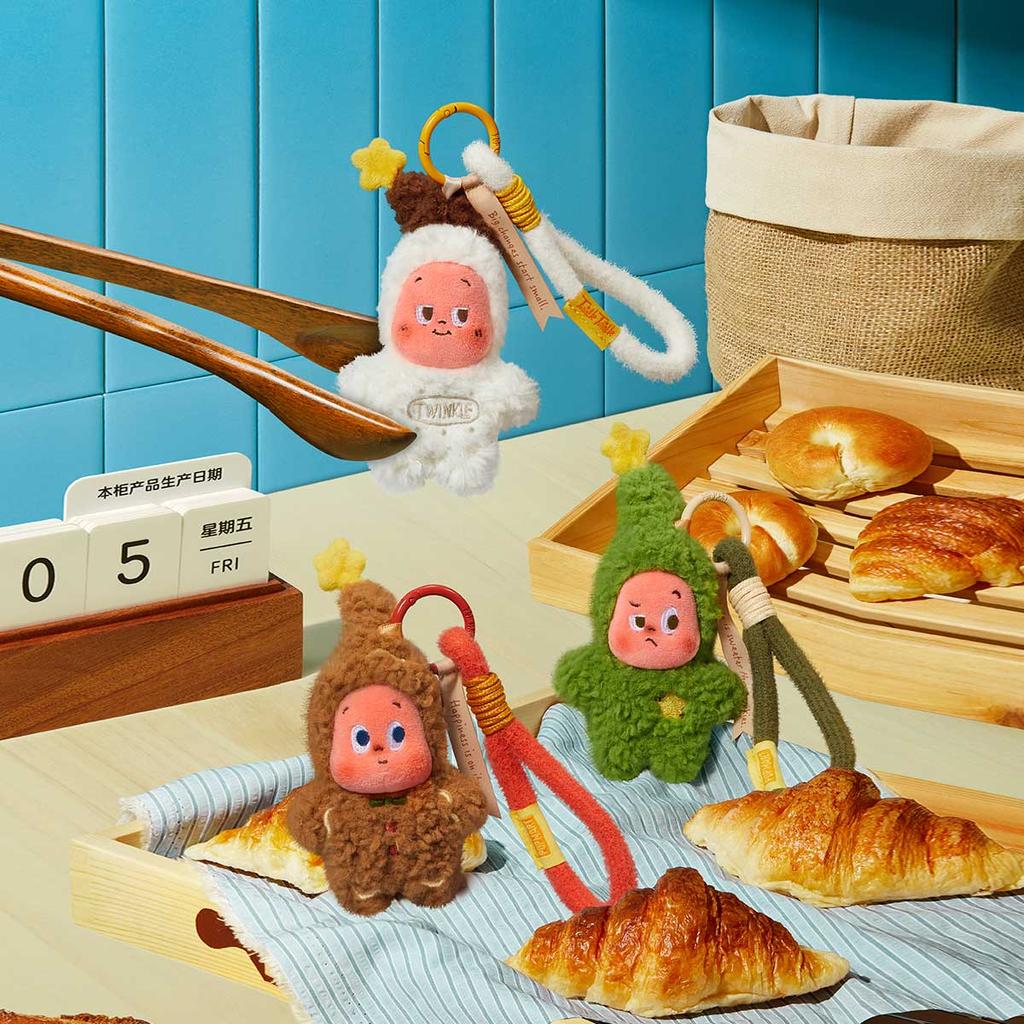 POP MART Twinkle Twinkle Savor the Moment Series-Fresh-Baked Mini Cookies Plush Pendant Blind Box
