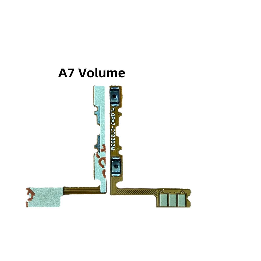 Power ON OFF Mute Switch Control Key Volume Button Flex Cable for OPPO A7 Power On Off Volume Volume