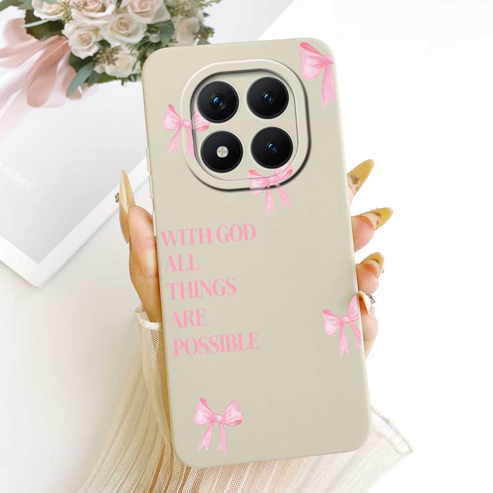 Redmi Note15Pro 5G New Model Protective Case Matte Cat Rabbit For Xiaomi Redmi Note 15 Pro 5G Full Cover Anti-Fall Shockproof