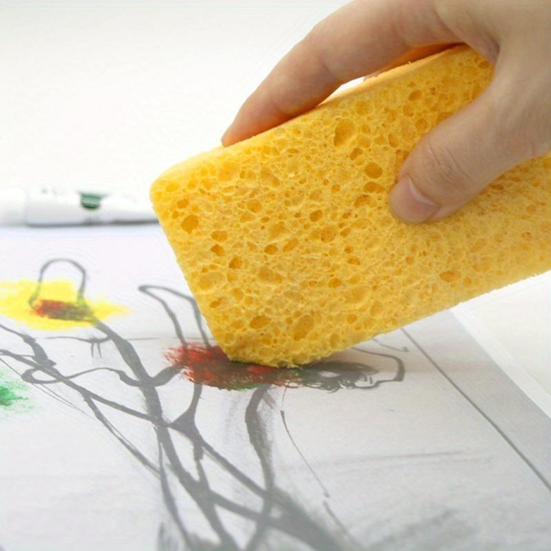 1pcs Wood Pulp Cotton Absorbent Sponge for Watercolor Painting Drawing