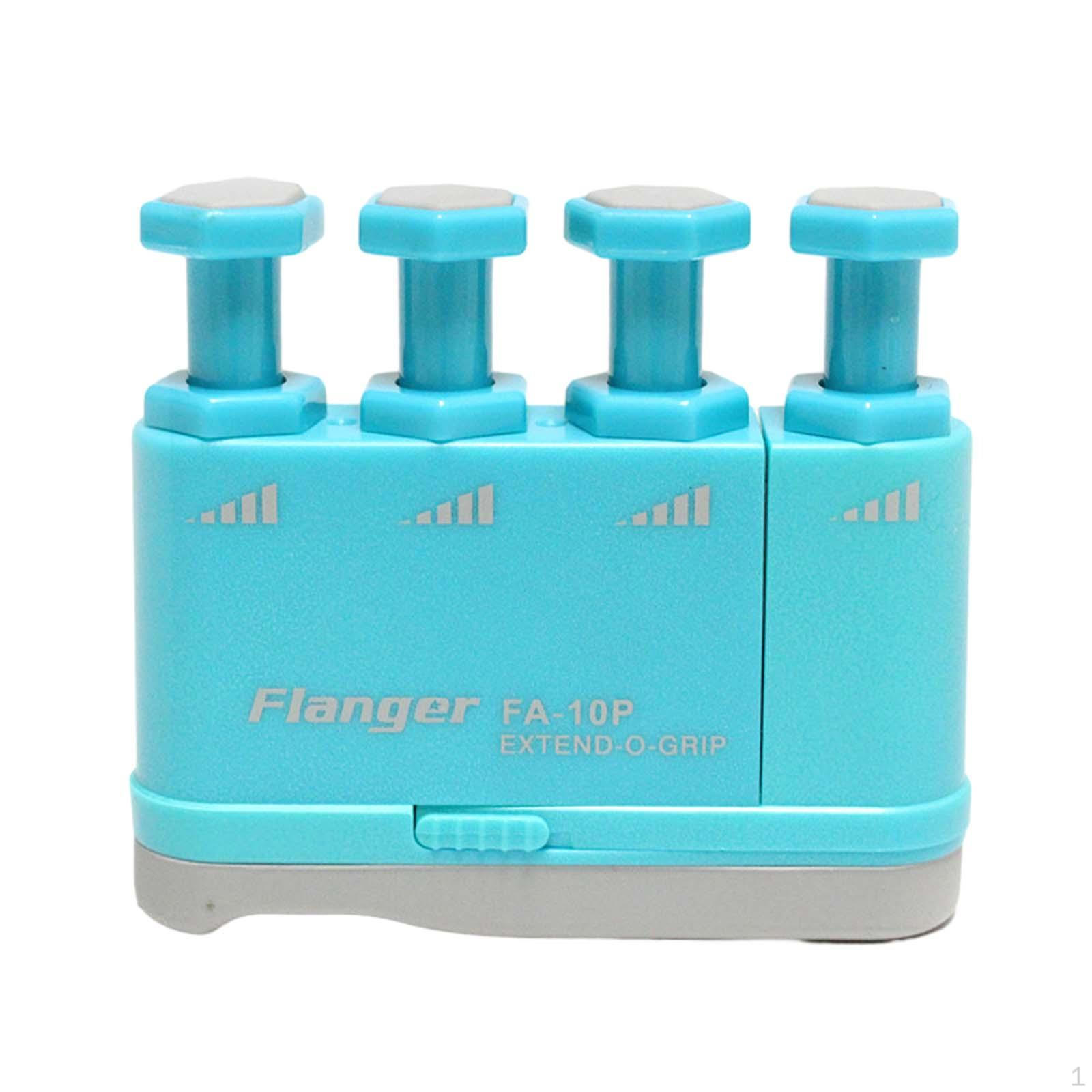 

Регулируемый тренажер для пальцев для повышения силы рук — идеальный вариант для любителей фитнеса синий