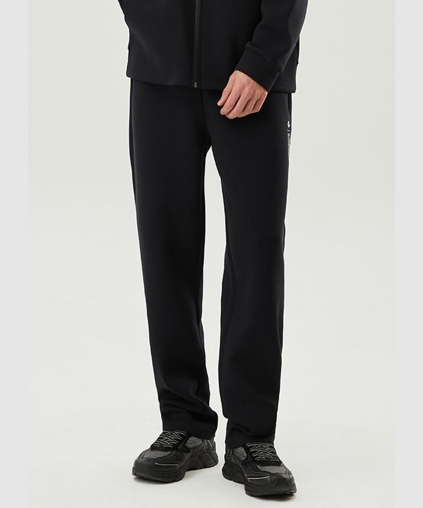 LECOQ Aga Unisex Double-Layered Track Pants Black (Qp123Gfp12)