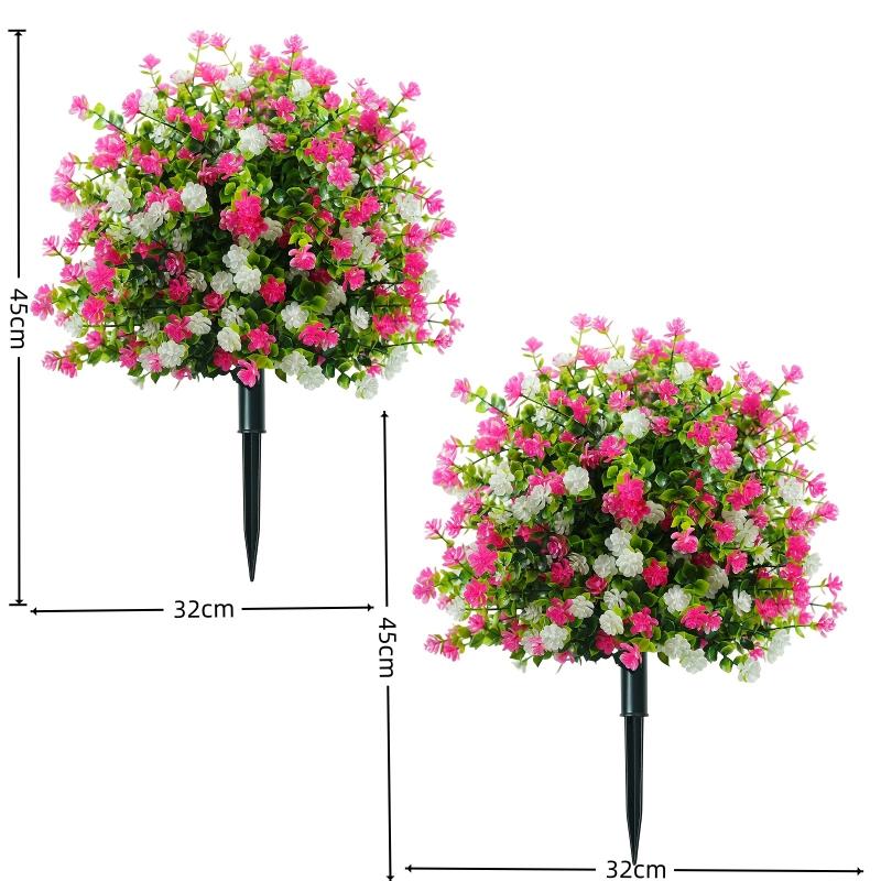 1Pcs Indoor Outdoor Eucalyptus Camellia Flower High Resistance to Fading for Long-term Use