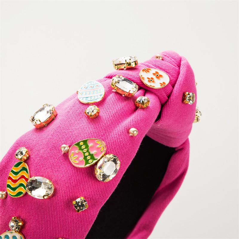 Alloy Headband Hand-Stitched Accessories Elegant