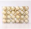 24pcs/box Mini Electroplated Christmas Balls Ornaments Xmas Tree Pendant Decoration Hanging Ball Party Home Decor Festival Gifts