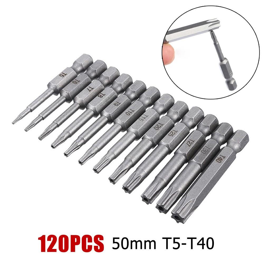 1/4\\\" 12pcs 50mm Electric Screwdriver Magnetic Nutdrivers Replacement
