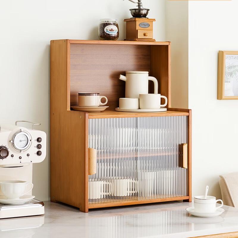 

Adjustable 4-Tier Bamboo Kitchen Spice Organizer