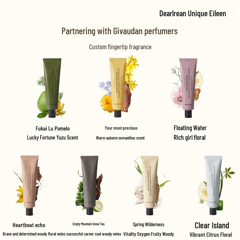 Unique Eileen Snow Tea Scented Hand Cream