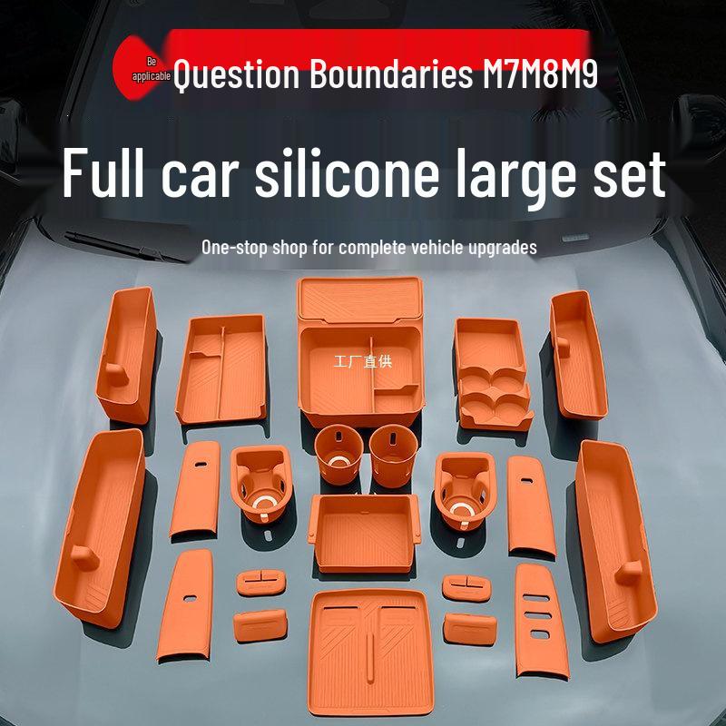 Essential Silicone Mat Set for AITO M7, M8, M9 Interior Decoration - Fits 26 Models