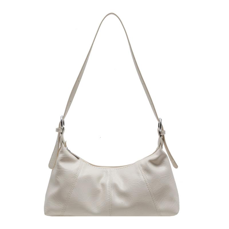 Large Capacity Bag Women's Summer New Niche Design Retro Shoulder Messenger Bag Class Commuter Dumpling Bag
