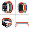 Elastic Fabric Bracelet for Apple Watch Band SE 7 6 5 4 41mm 45mm 40mm 44mm Strap for Iwatch Series 6 5 3 2 38mm 42mm Watchbands