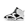 6 Retro Little Flex White Black PS CT4416-100