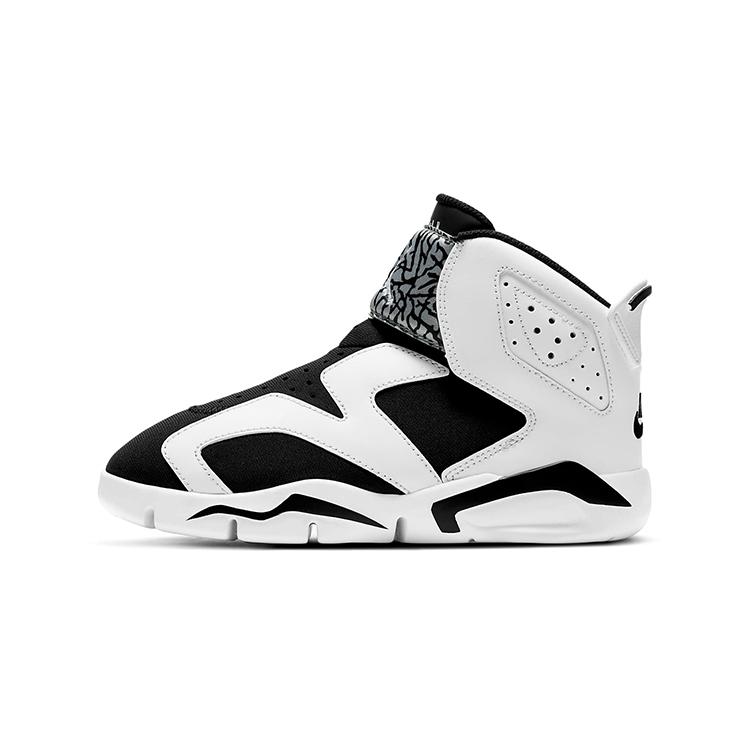 Jordan 6 Retro Little Flex White Black PS CT4416-100 35
